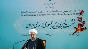 حسن روحانی رئیس جمهوری ایران